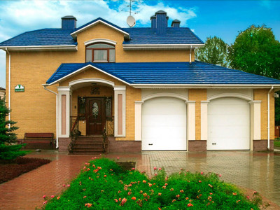 Гаражные секционные ворота